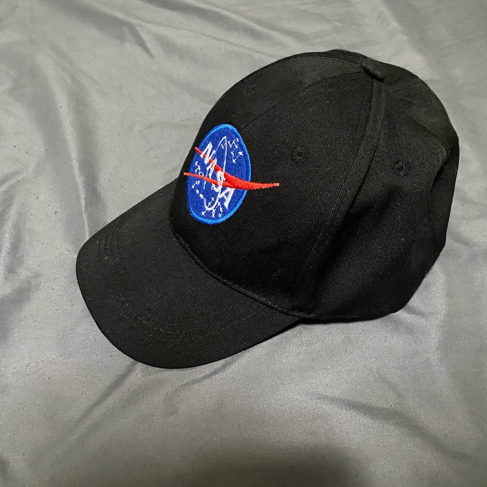Black NASA hat